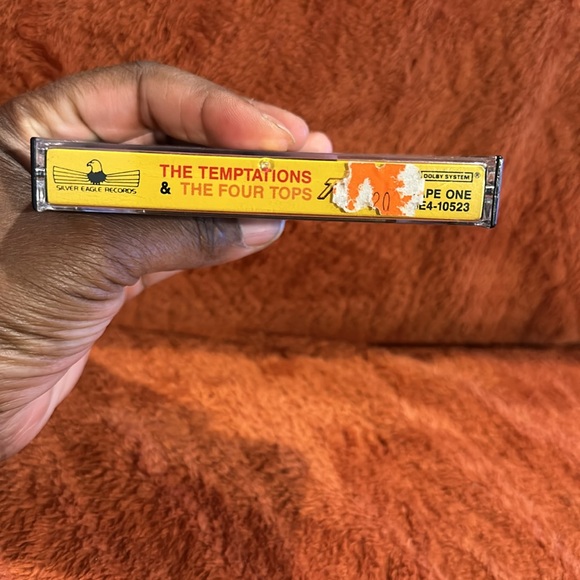 The Temptations & The Four Tops ( Cassette Tape / 1986 ) - Picture 3 of 8